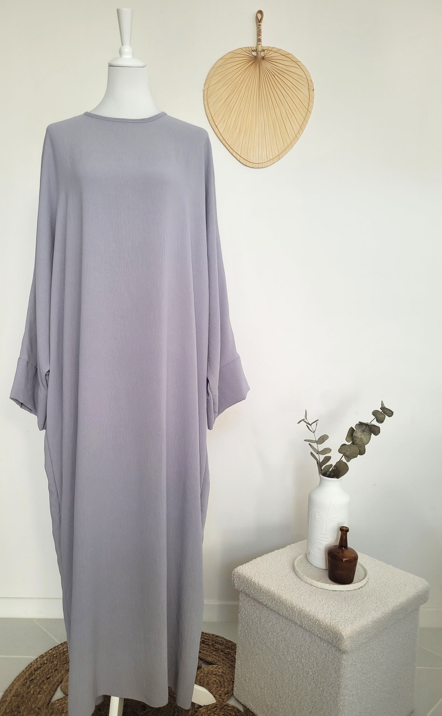 Abaya Jazz Gris clair